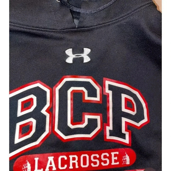 Under Armour BCP Lacrosse Brophy Prep Hoodie Men's Large Black Hoodie - Picture 7 of 11